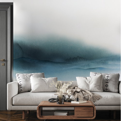 Panoramic wallpaper Temporary serenity - Collection Noëmie Krey - Acte-Deco