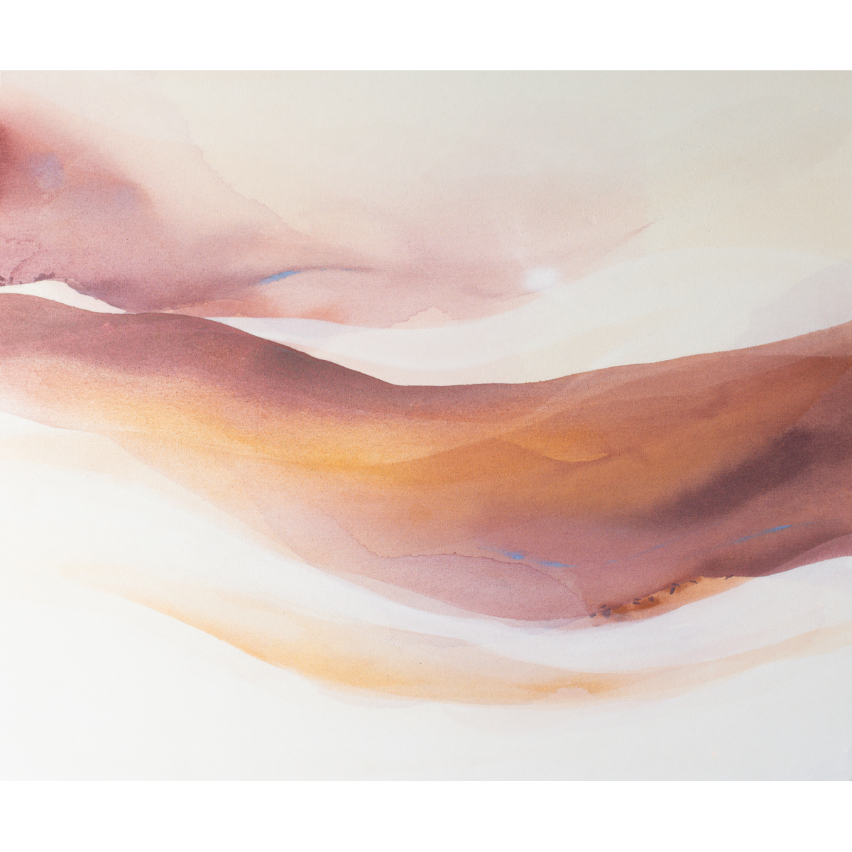 Panoramic wallpaper Abstract watercolour - Collection Noëmie Krey - Acte-Deco