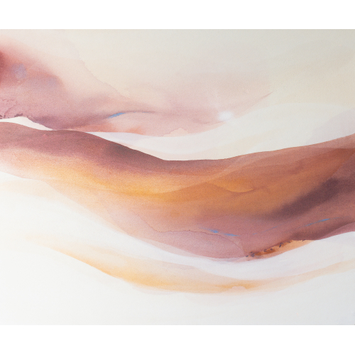 Panoramic wallpaper Abstract watercolour - Collection Noëmie Krey - Acte-Deco