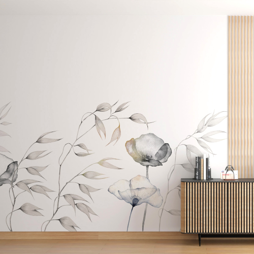 Panoramic Type wallpaper - Jessica Le Divenah collection - Acte-Deco
