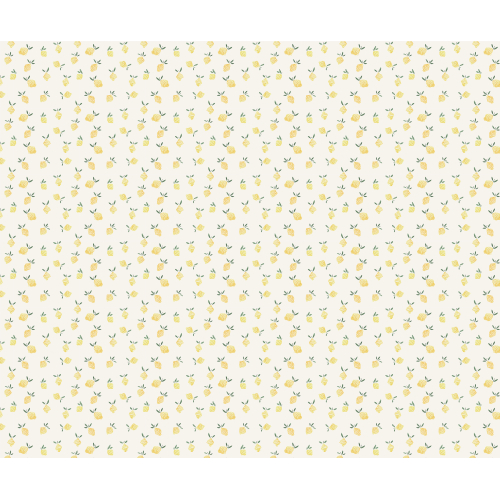Lemons panoramic wallpaper - Collection Émilie GAUVRIT - Acte-Deco