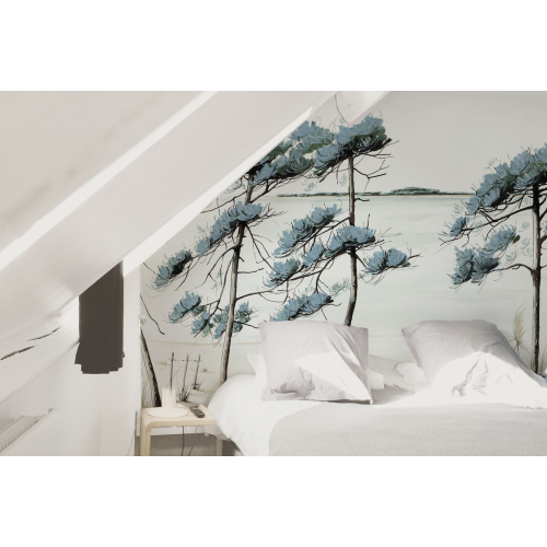 Panoramic wallpaper Basin beach - Collection Casa Luci - Acte-Deco