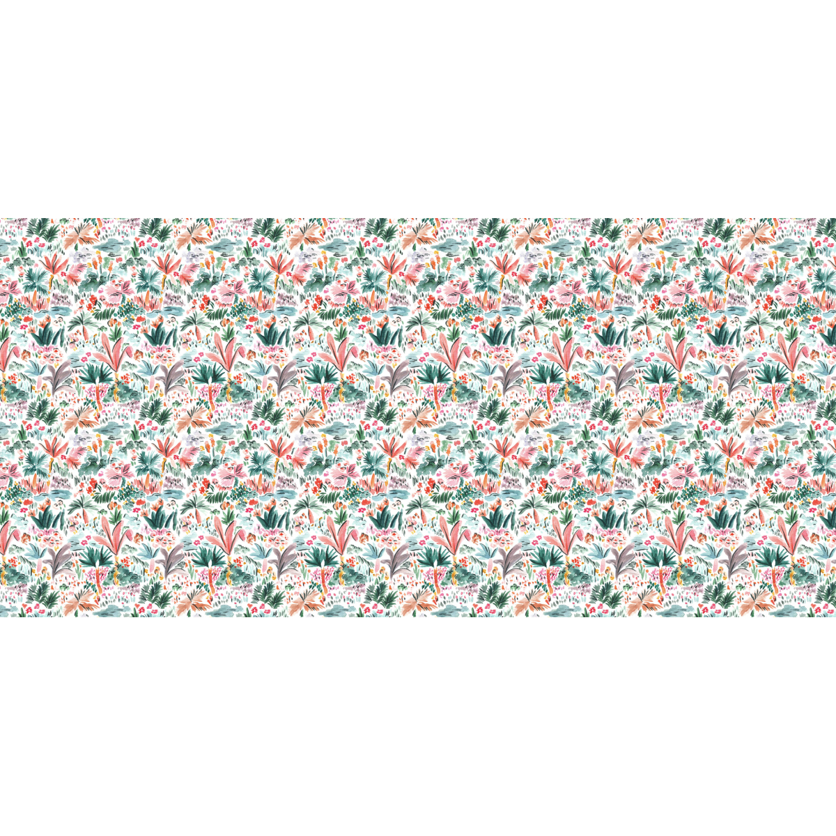 Amour d'été panoramic wallpaper - Collection Studio Cymé - Acte-Deco