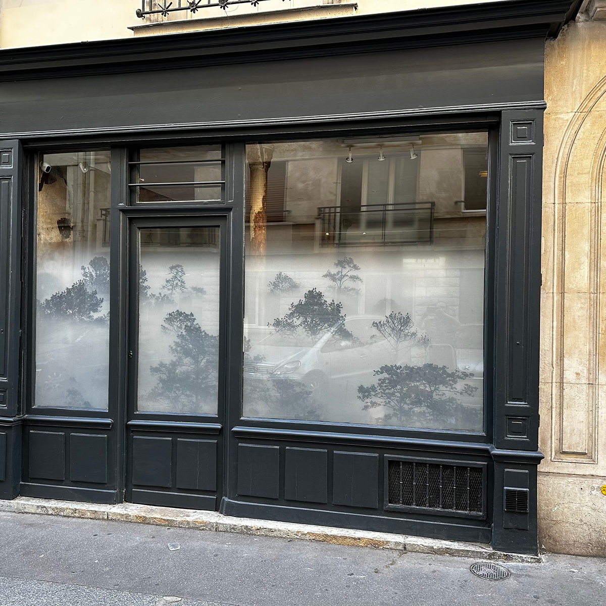 Decorative film for windows Morning mist deco depoli | Acte-Deco