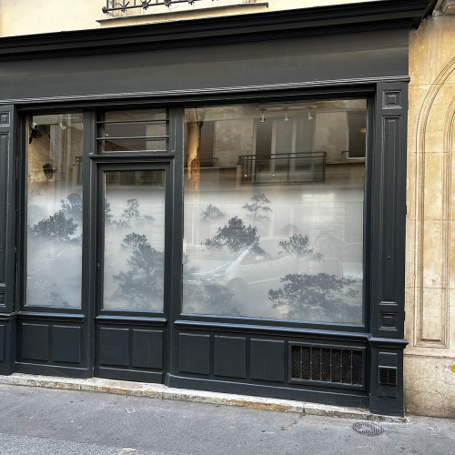 Decorative film for windows Morning mist deco depoli | Acte-Deco