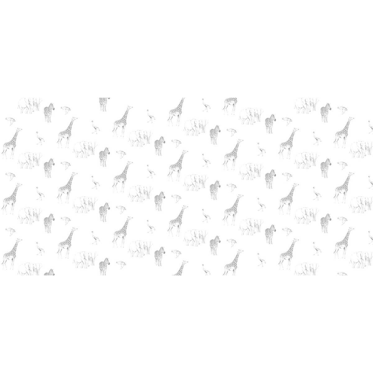 Tanzania pattern wallpaper - Luluaucrayon collection Acte-Deco