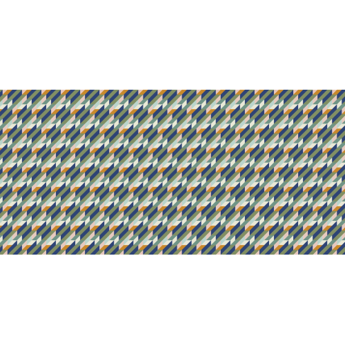 Panoramic wallpaper with linear geometric pattern - Collection Studio Cymé - Acte-Deco