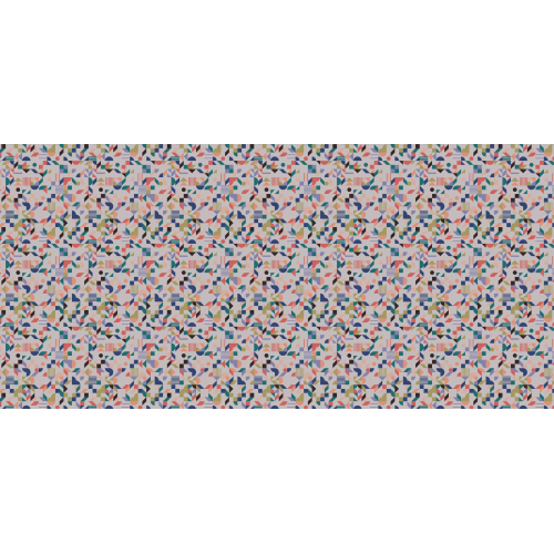 Panorama-Vliestapete geometrische Formen