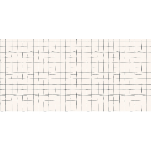 Panoramic wallpaper with grid pattern - Collection Émilie GAUVRIT - Acte-Deco