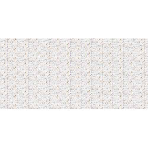 Panoramic wallpaper Dinosaurs Lines - Collection Émilie Gauvrit - Acte-Deco
