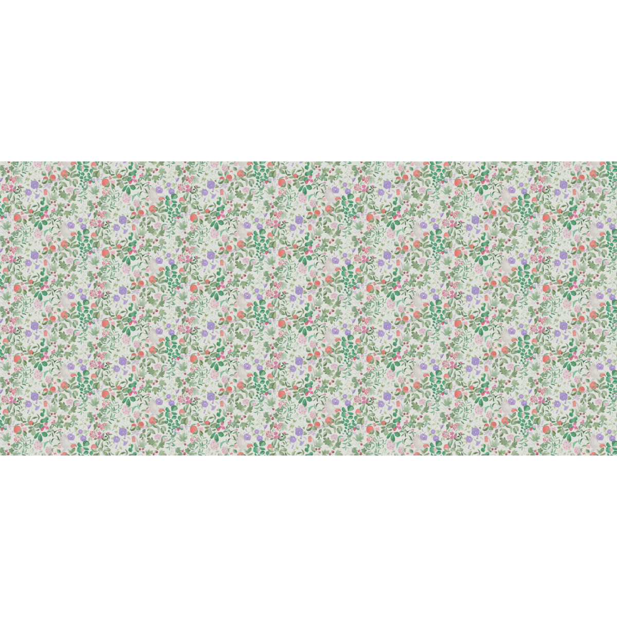 Papier peint panoramique Liberty délicat - Collection Axelle Design - Acte-Deco