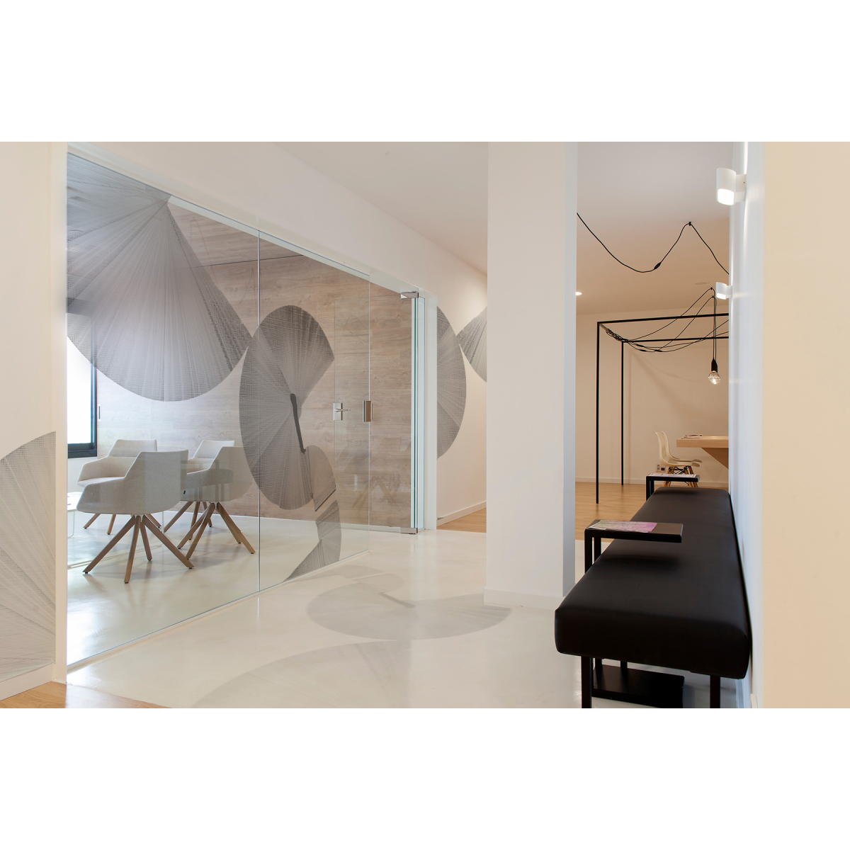 Decorative window film Equilibre - Decorative window film