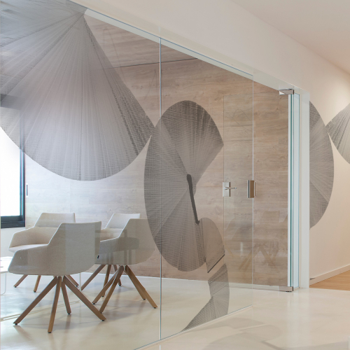 Decorative window film Equilibre - Decorative window film