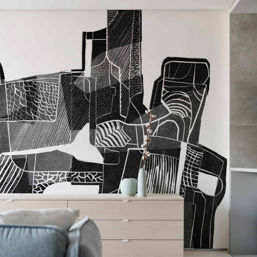 Papier peint EtiK GraphiK - Collection Nadia Barbotin - Acte-Deco