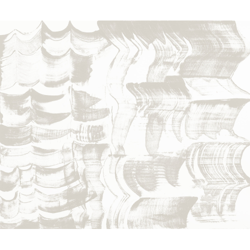 Panoramic abstract wallpaper with ink designs