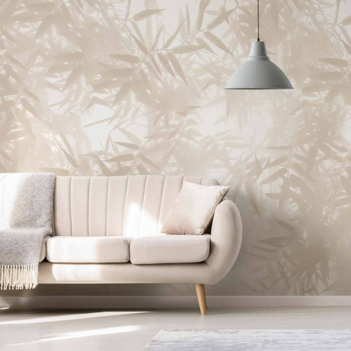 Ombres bambous panoramic wallpaper - Collection Acte-Deco