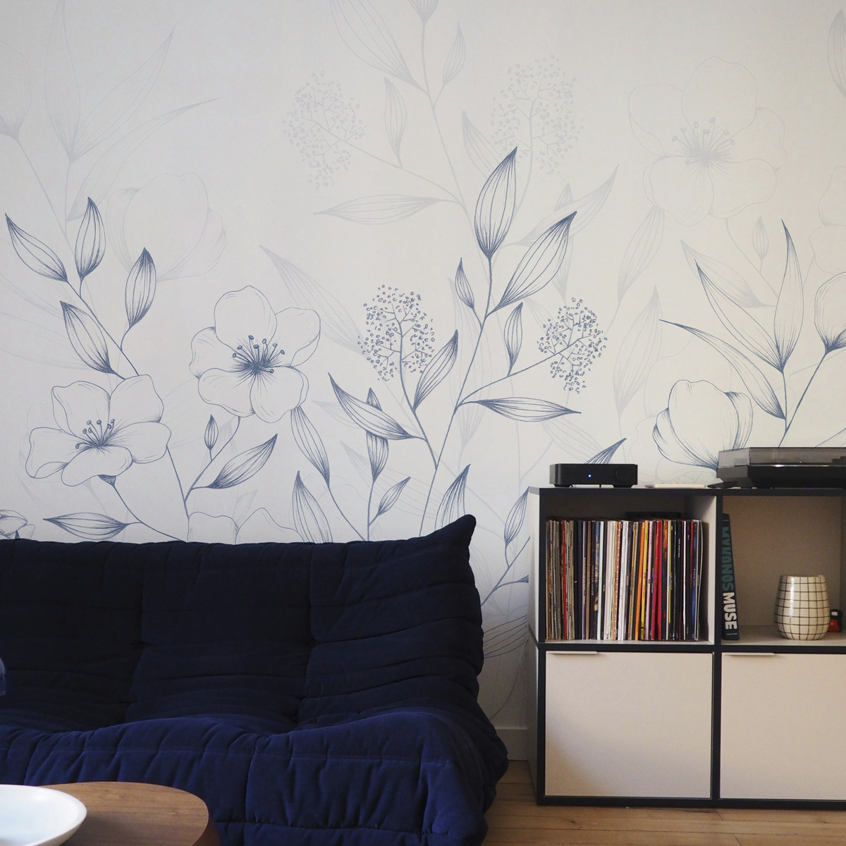 Papier peint panoramique Printemps - Collection Lulu au crayon - Acte-Deco