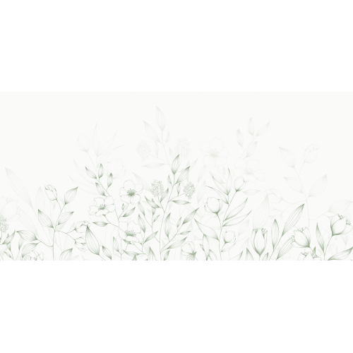 Papier peint panoramique Printemps - Collection Lulu au crayon - Acte-Deco
