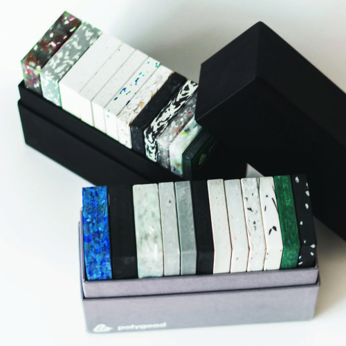 POLYGOOD recycled panels for interior decoration - ACTE-DECO