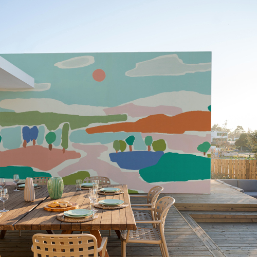Moncloa exterior decor - UV-resistant