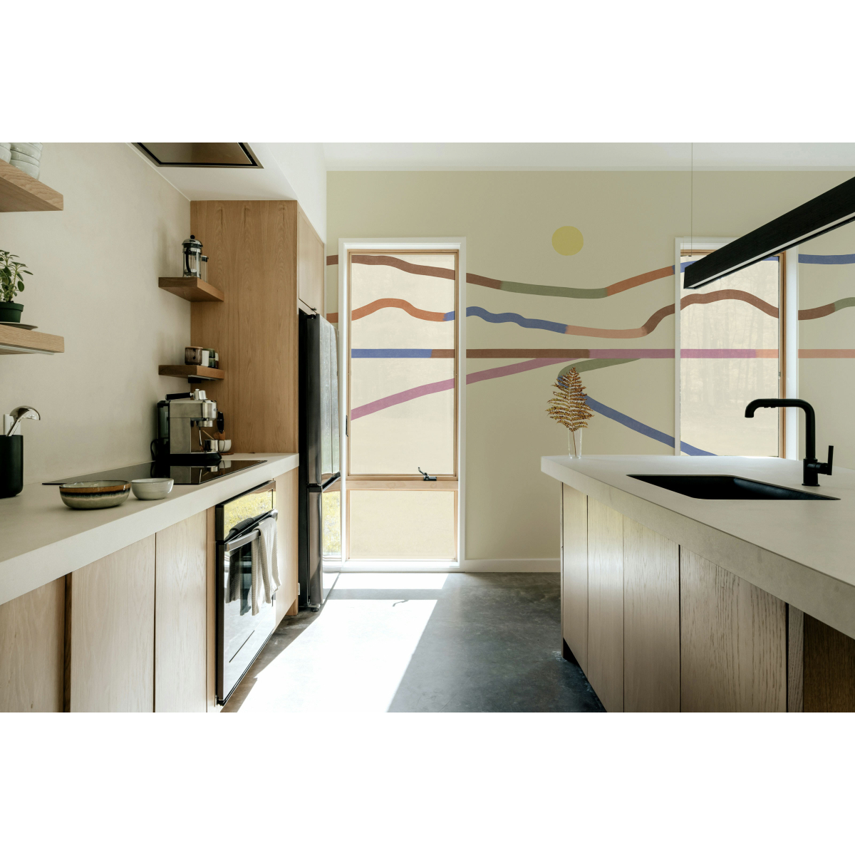 Horizon decorative window film - Decorative window film