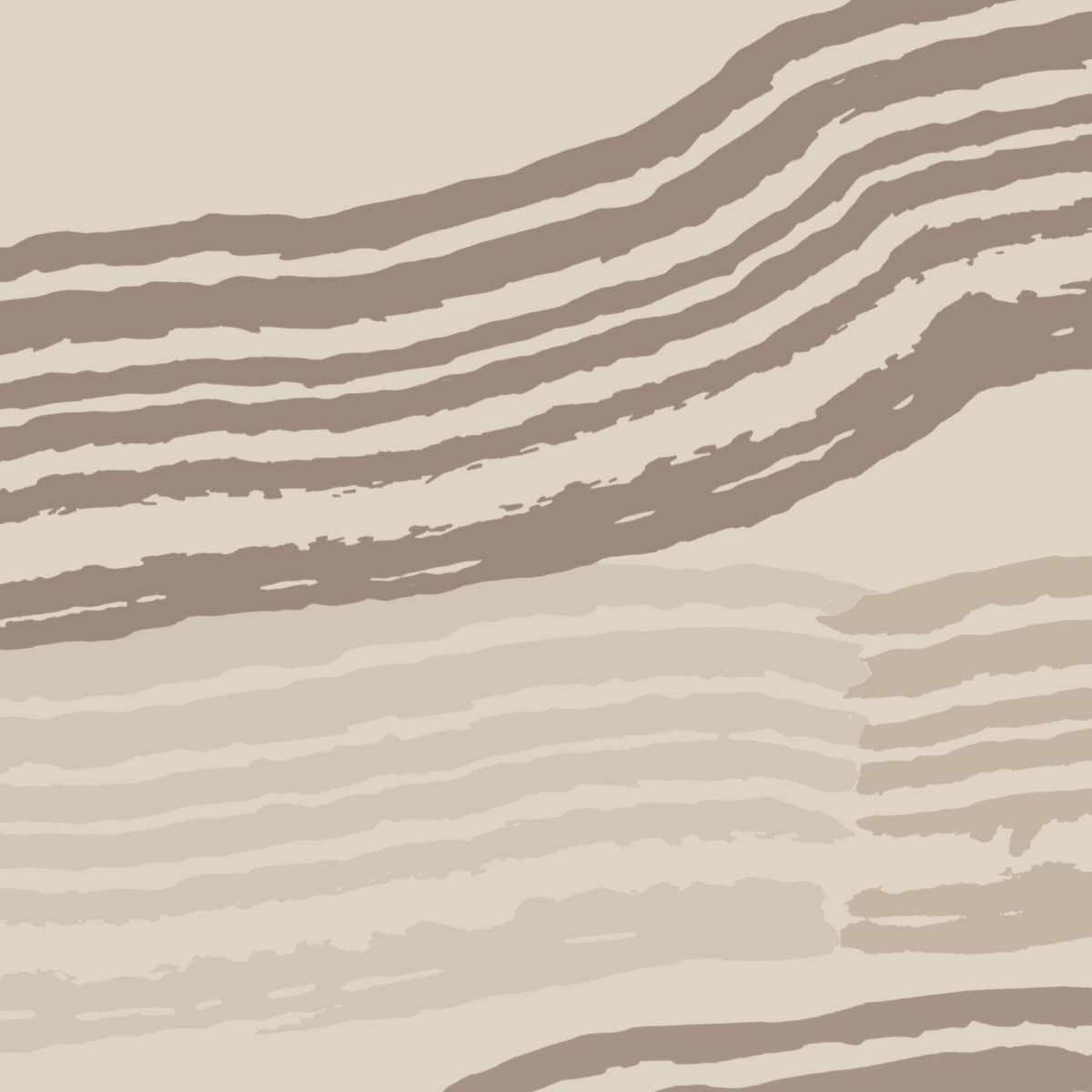 Papier peint panoramique Paysage graphique - Collection Blanche Daramir - Acte-Deco