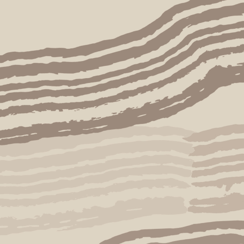 Papier peint panoramique Paysage graphique - Collection Blanche Daramir - Acte-Deco