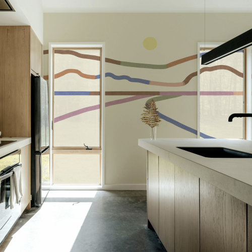 Horizon decorative window film - Decorative window film
