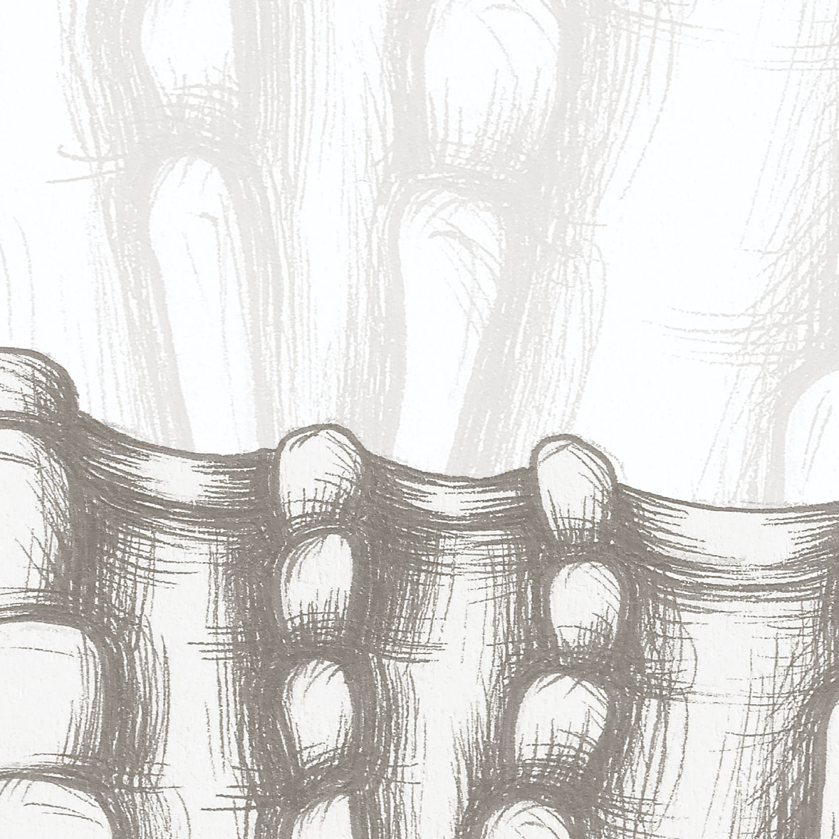 Papier peint panoramique Coquillage - Collection Luluaucrayon - Acte-Deco