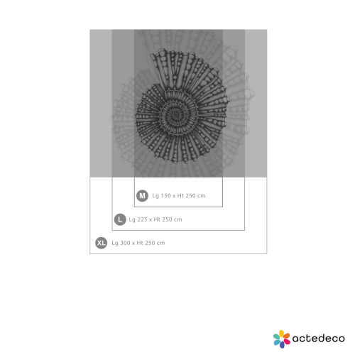 Papier peint panoramique Coquillage - Collection Luluaucrayon - Acte-Deco
