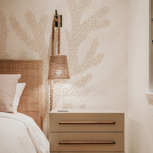 Panoramic wallpaper coral - Lulu au crayon collection Acte-Deco