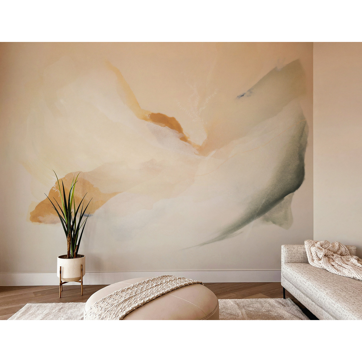 Noëmie Krey Papel pintado Crepuscular panorámico - Colección - Acte-Deco