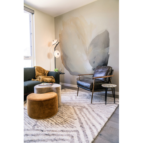Panoramic wallpaper watercolour cloud - Collection Noëmie Krey - Acte-Deco