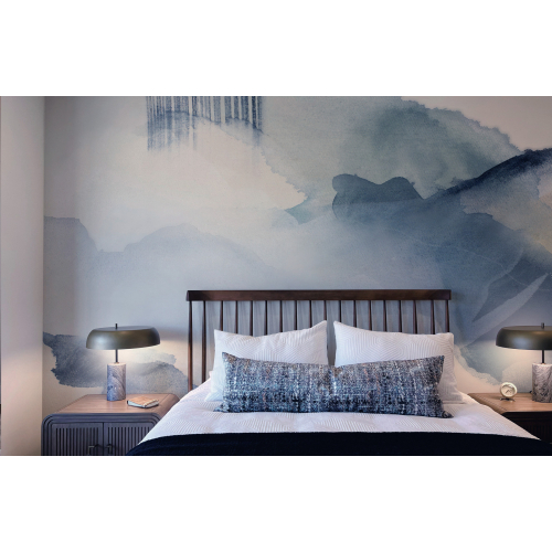 Panorama-Vliestapete Aquarellhimmel - Sammlung Noëmie Krey - Acte-Deco