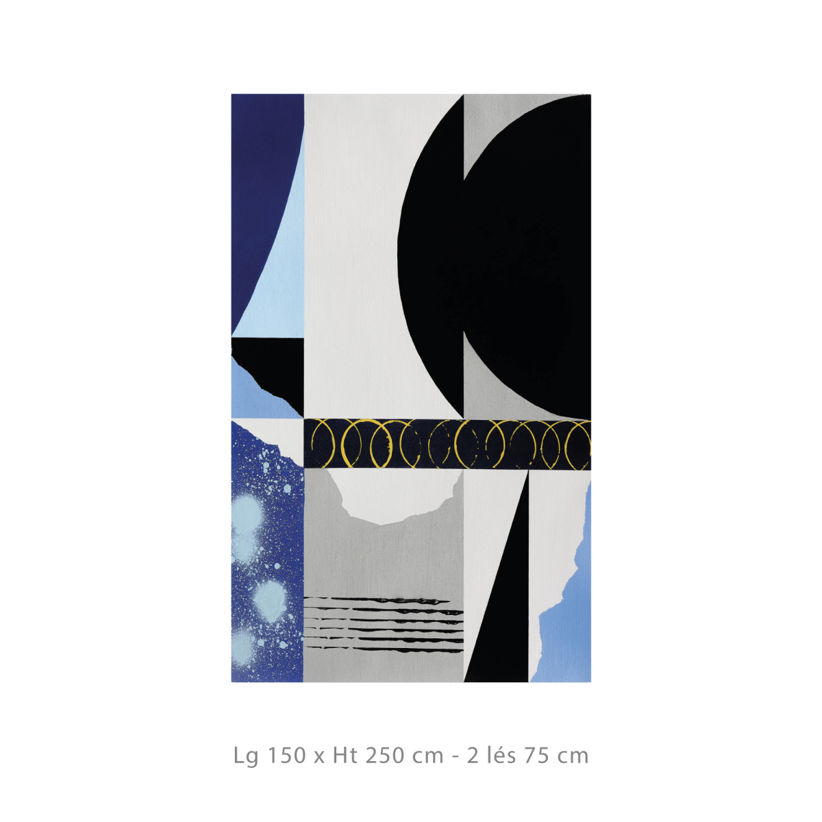 Panorama-Vliestapete Abstraktion 1 - Stend Ack Collection - - Acte-Deco