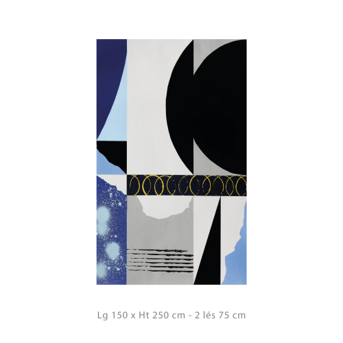 Panorama-Vliestapete Abstraktion 1 - Stend Ack Collection - - Acte-Deco