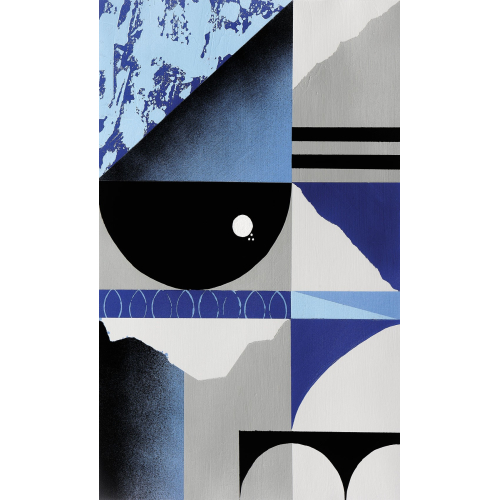 Papier peint panoramique Abstraction 2 - Collection Stend Ack - Acte-Deco