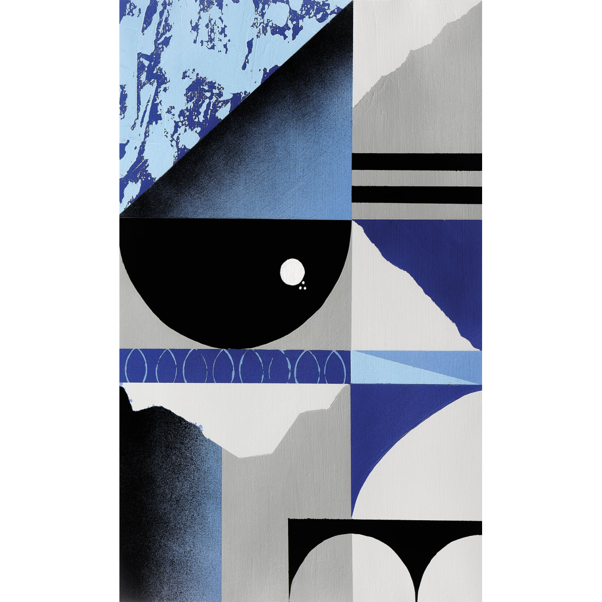 Papier peint panoramique Abstraction 2 - Collection Stend Ack - Acte-Deco