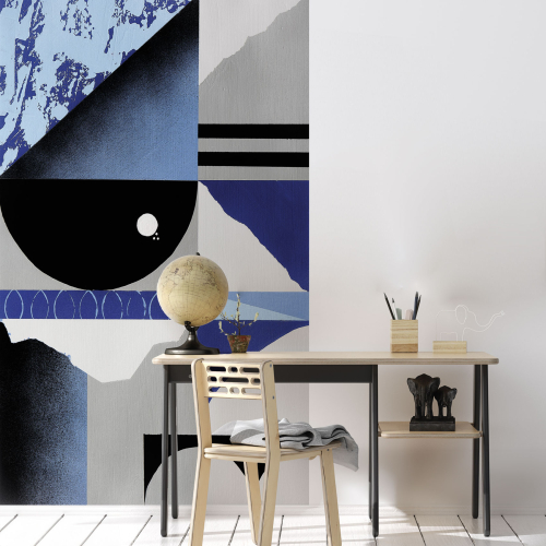 Papier peint panoramique Abstraction 2 - Collection Stend Ack - Acte-Deco