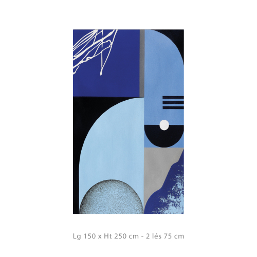 Panorama-Tapete Abstraction 3 - Stend Ack Collection - Acte-Deco