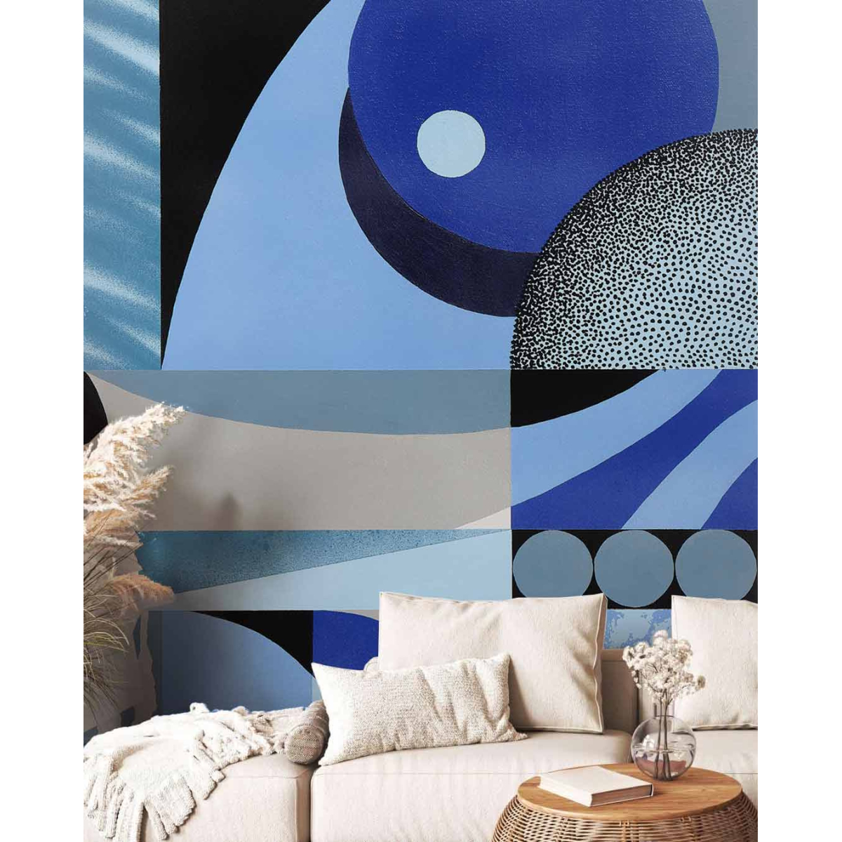 Panorama-Vliestapete Abstraktion 4 - Stend Ack Collection - Acte-Deco