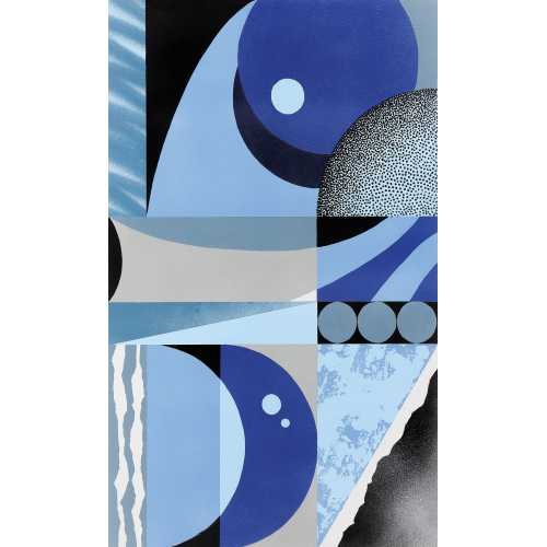 Panorama-Vliestapete Abstraktion 4 - Stend Ack Collection - Acte-Deco