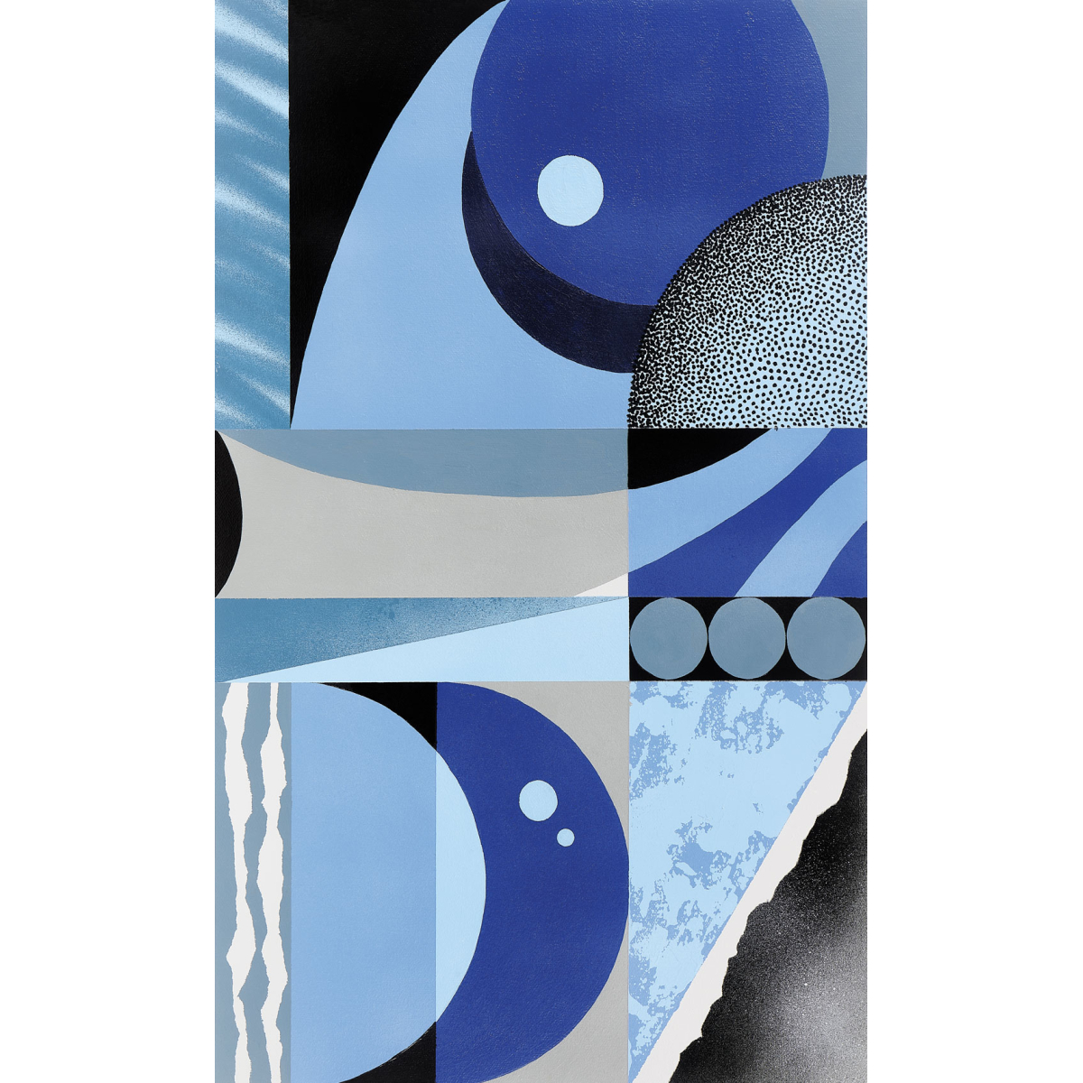 Panorama-Vliestapete Abstraktion 4 - Stend Ack Collection - Acte-Deco