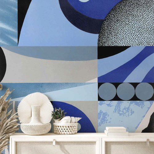 Panorama-Vliestapete Abstraktion 4 - Stend Ack Collection - Acte-Deco