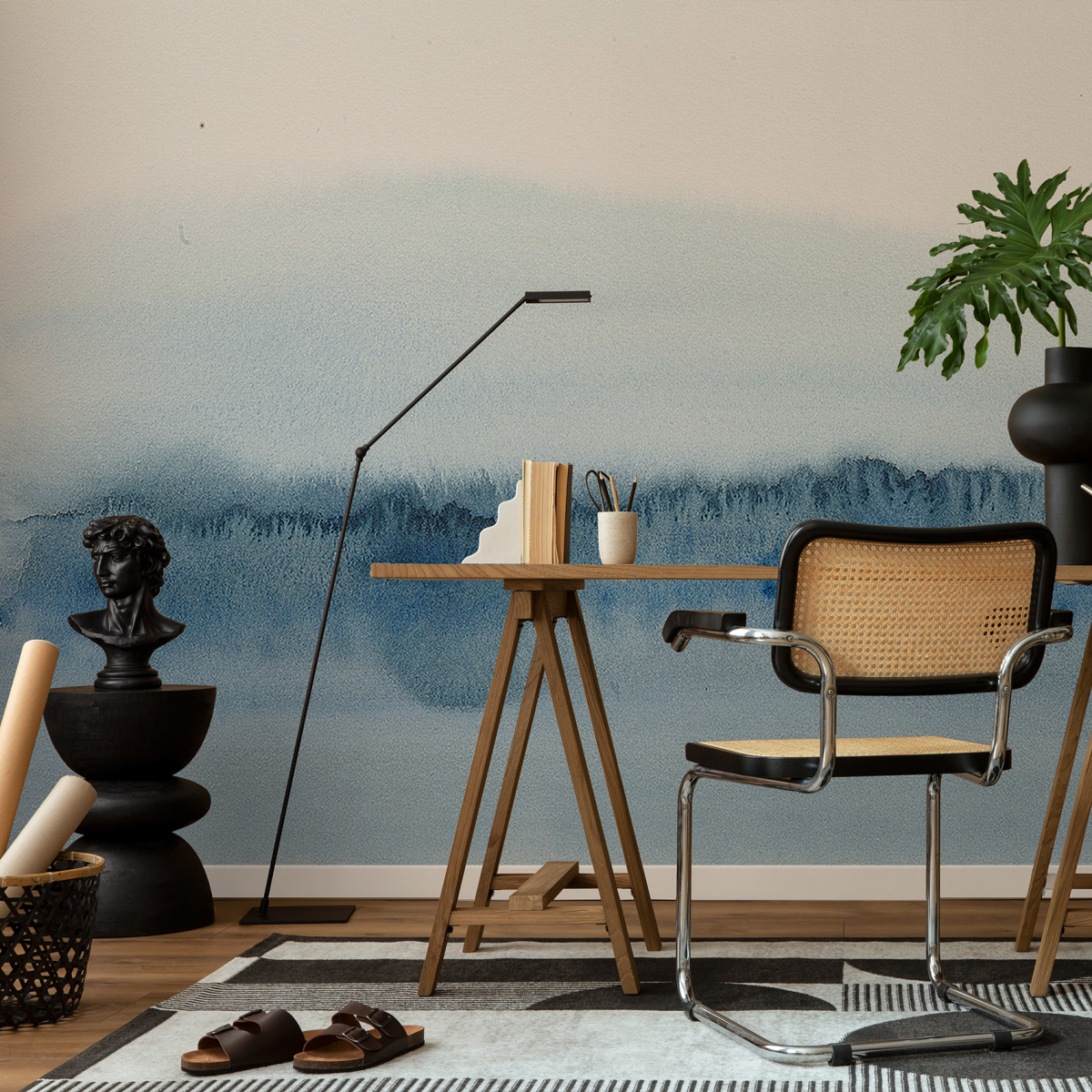 Papier peint panoramique Aurore - Collection Alice Asset - Acte-Deco