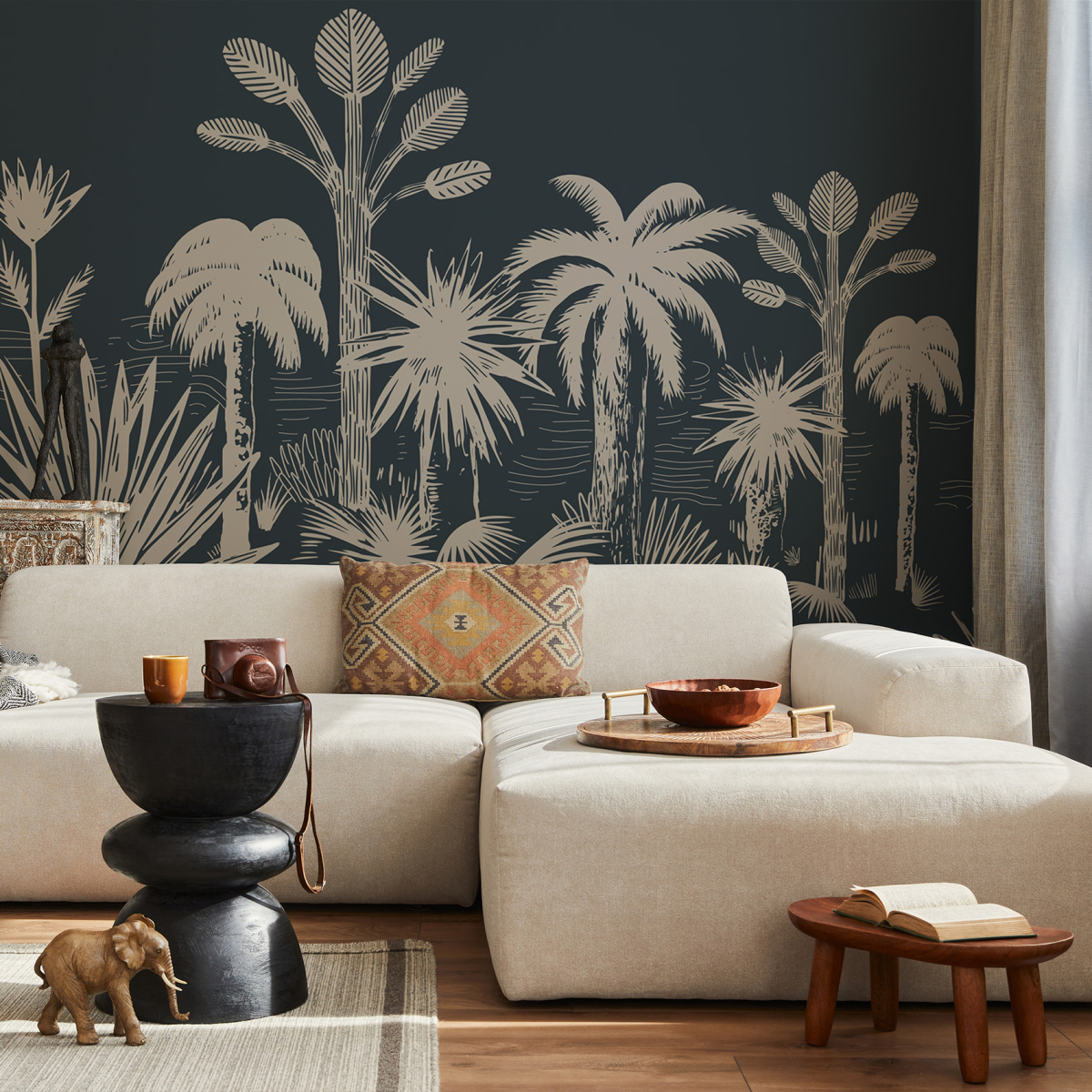 Panorama-Tapeten Tropischer Wald || Acte-Deco