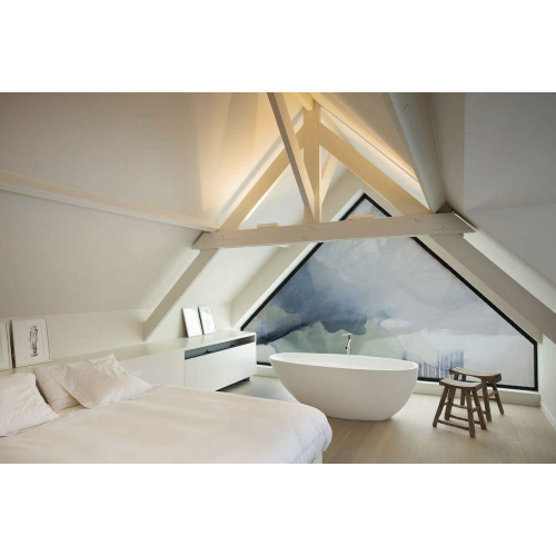 Vitrophanie - Squid-Textil für Fenster Ciel fumé