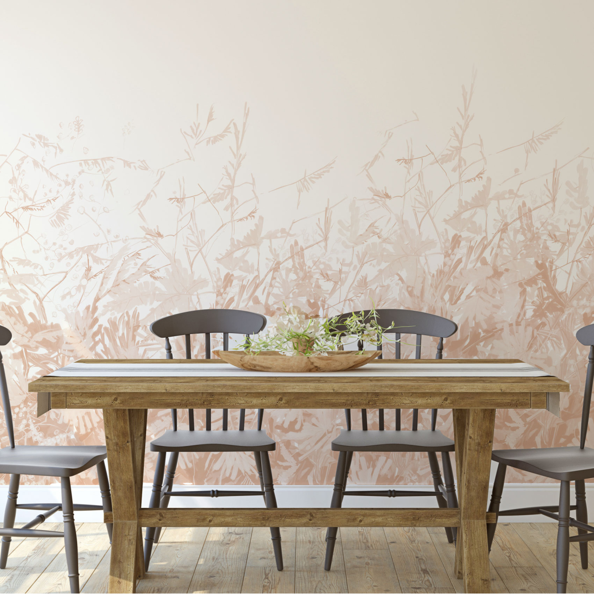 Panoramic wallpaper A travers les branches - Collection Casa Luci - Acte-Deco