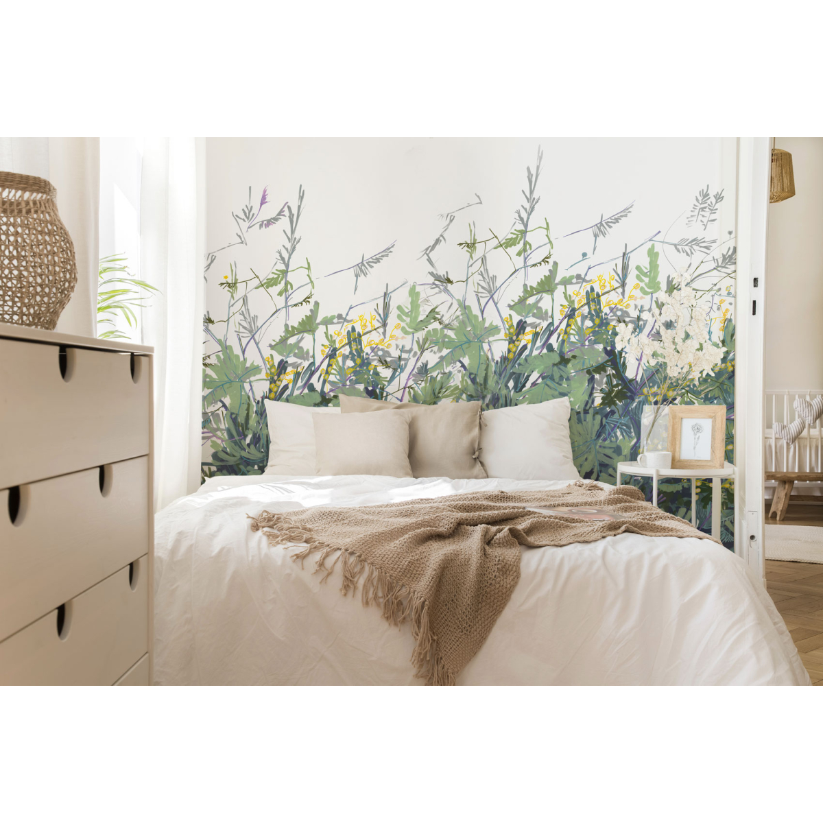 Panoramic wallpaper A travers les branches - Collection Casa Luci - Acte-Deco