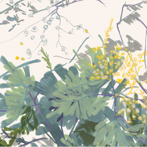 Panoramic wallpaper A travers les branches - Collection Casa Luci - Acte-Deco